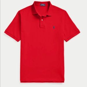 Brand NWT Ralph Lauren Classic red Polo shirt Large L